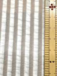 A-7073 Indian Cotton Seersucker Stripe[Textile / Fabric] ARINOBE Sub Photo