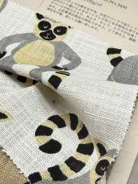 850556 Linen-like Slavic Ring-tailed Lemur[Textile / Fabric] VANCET Sub Photo