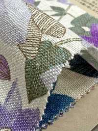 850558 Linen-like Slav Salon De Fleur Clematis[Textile / Fabric] VANCET Sub Photo