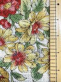 850559 Linen-like Slav Salon De Fleur Petit Bouquet[Textile / Fabric] VANCET Sub Photo