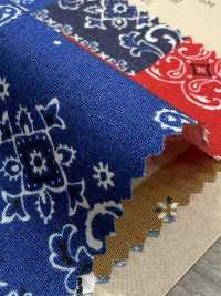 850591 Airbrushing Broadcloth BANDANA PATCHWORK[Textile / Fabric] VANCET Sub Photo