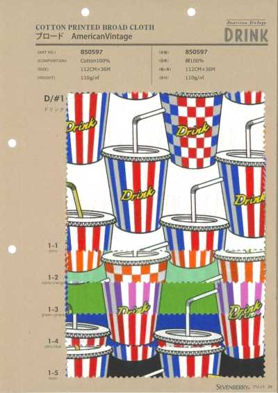 850597 Broadcloth American Vintage Drink
