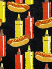 850598 Broadcloth American Vintage Hot Dog[Textile / Fabric] VANCET Sub Photo