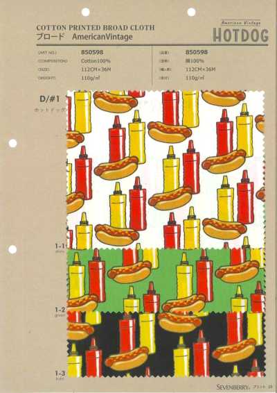 850598 Broadcloth American Vintage Hot Dog