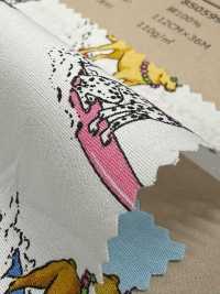 850599 Broadcloth Stylish Pop: Surfing Dogs[Textile / Fabric] VANCET Sub Photo
