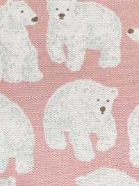 850601 Oxford Denim X Animal = Polar Bear[Textile / Fabric] VANCET Sub Photo