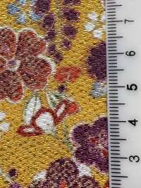 KKP2338-D-HNCRS Futako Chirimen Flower Chirashi[Textile / Fabric] Uni Textile(Komon Studio) Sub Photo