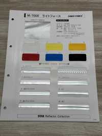 M-7000-PKK M-7000 Light Force Pinking Piping[Ribbon Tape Cord] STAR BRAND (Hoshika) Sub Photo