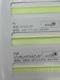 M-9300-PKK M-9300 Glow-in-the-dark Roll Pinking Piping[Ribbon Tape Cord] STAR BRAND (Hoshika) Sub Photo