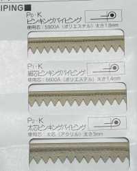 A-8400-PKK A-8400 Techcross II Pinking Piping[Ribbon Tape Cord] STAR BRAND (Hoshika) Sub Photo