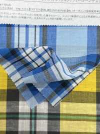 35533 60 Thread Organic Cotton/ Linen/ Ramie Lawn Check[Textile / Fabric] SUNWELL Sub Photo
