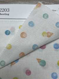 AP62203 Kika Sweet Loomstate (Round)[Textile / Fabric] COSMO TEXTILE Sub Photo