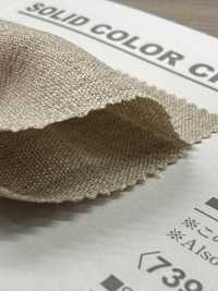 B7395Z Linen-like Lino Chambray Stretch Half-Fold[Textile / Fabric] VANCET Sub Photo