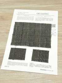 OEA42365 Highland Wool Linen Houndstooth& Glen Check[Textile / Fabric] Oharayaseni Sub Photo