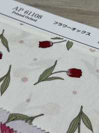 AP61108 Flower Oxford (Round)[Textile / Fabric] COSMO TEXTILE Sub Photo