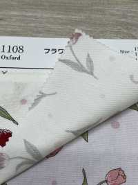 AP61108 Flower Oxford (Round)[Textile / Fabric] COSMO TEXTILE Sub Photo