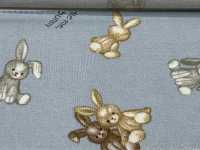 AP62202 My Fluffy Friends Animal Loomstate (Round)[Textile / Fabric] COSMO TEXTILE Sub Photo