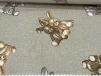 AP62202 My Fluffy Friends Animal Loomstate (Round)[Textile / Fabric] COSMO TEXTILE Sub Photo