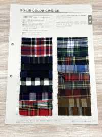 B5755Z 20 Single Thread Flannel Check, Half-fold[Textile / Fabric] VANCET Sub Photo