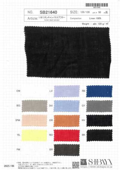 SB21640 1/60 Linen Canvas Airflow