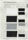 B88191Z 60 Thread Lawn, Polka Dot/stripe Pattern, Half-fold