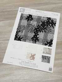 KKF8844-W-1 Nylon Soft Shirring Lace[Textile / Fabric] Uni Textile(Komon Studio) Sub Photo