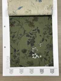 8026-1790-1 Linen Loomstate Natural Garden[Textile / Fabric] HOKKOH Sub Photo