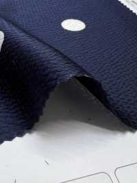 KKP9144-95 Stretch Hammer Satin Big Dot[Textile / Fabric] Uni Textile (Komon Kobo) Additional Images