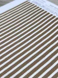 KKP9144-W-SB-31 Stretch Hammer Satin Wide Width Stripe[Textile / Fabric] Uni Textile (Komon Kobo) Additional Images