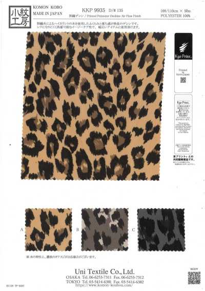 Split-fiber De Chine Multicolor Print