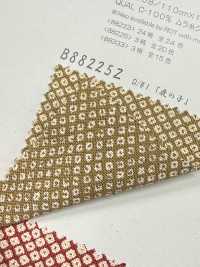 B88225Z Uneven Thread Cloth, Japanese Style Pattern, Half-fold[Textile / Fabric] VANCET Sub Photo