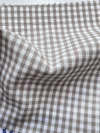 KYC577-C-1 50 Yarn Dyed Check[Textile / Fabric] Uni Textile (Komon Kobo) Additional Images