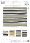 KYC673-W-1 Cotton Rayon Linen Dobby Multi Horizontal Stripes Wide Width