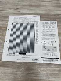 52398 SOLOTEX® ✕ ECOPET® Breathing Seersucker Stripe[Textile / Fabric] SUNWELL Sub Photo