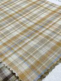 14424 60 Thread /Tencel™ Lyocell Fiber Double Gauze Madras Check[Textile / Fabric] SUNWELL Sub Photo