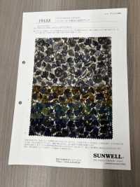 19188 Corduroy Shirt With Hand-drawn Small Floral Print[Textile / Fabric] SUNWELL Sub Photo