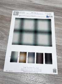 KYC303-1 Yarn Dyed Rayon Ombre[Textile / Fabric] Uni Textile (Komon Kobo) Additional Images