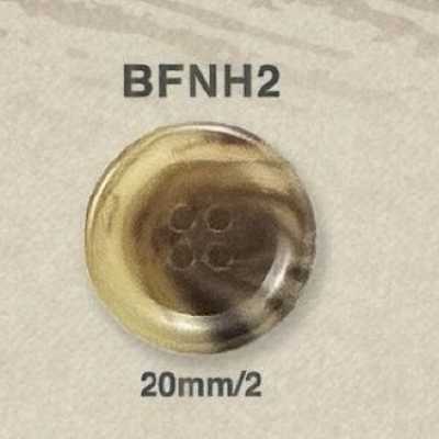 BFNH2 Urea Resin Button With Four Holes On The Front.