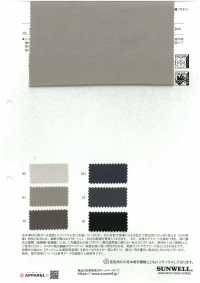 43510 Cupro/PTT Twill Melfloat[Textile / Fabric] SUNWELL Sub Photo