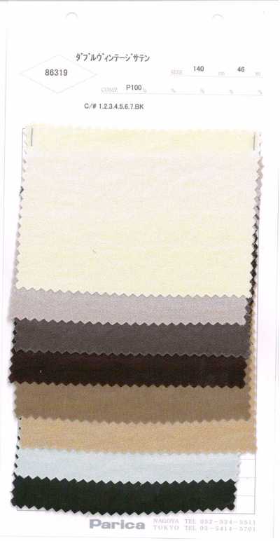86319 Double Vintage Satin