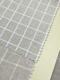 A-7051 Linen Dobby Natural[Textile / Fabric] ARINOBE Sub Photo