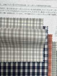 14440 Cordot Organics(R) 60 Thread Mini Check Craft Wash Finish[Textile / Fabric] SUNWELL Sub Photo