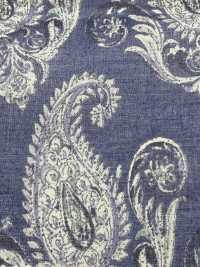 83081 80 Silk Veil Lawn SC Rough Paisley[Textile / Fabric] VANCET Sub Photo