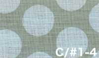 83194 Linen-Like Slub Bicolor Dot, Stripe, Check[Textile / Fabric] VANCET Additional Images