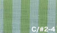 83194 Linen-Like Slub Bicolor Dot, Stripe, Check[Textile / Fabric] VANCET Additional Images