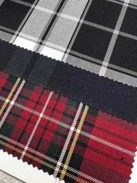 V8615 30 Single Yarn High-Density Twill Check[Textile / Fabric] VANCET Additional Images