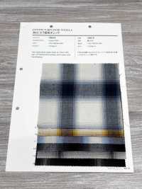 V8618 30 Single Yarn Viyella Fuzzy Check[Textile / Fabric] VANCET Additional Images