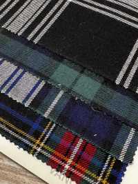 V8618 30 Single Yarn Viyella Fuzzy Check[Textile / Fabric] VANCET Additional Images