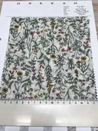 4027-680-3 80 Lawn Miracle Wave Threaded Botanical[Textile / Fabric] HOKKOH Sub Photo