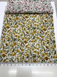 4027-680-4 80 Lawn Miracle Wave Geometric Flower[Textile / Fabric] HOKKOH Sub Photo